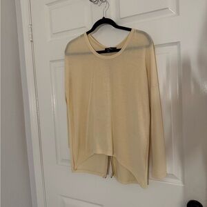Lulu's Cream Knit Top